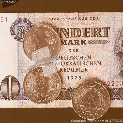 Image of  DDR banknote vintage