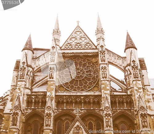Image of Westminster Cathedral, London, UK vintage