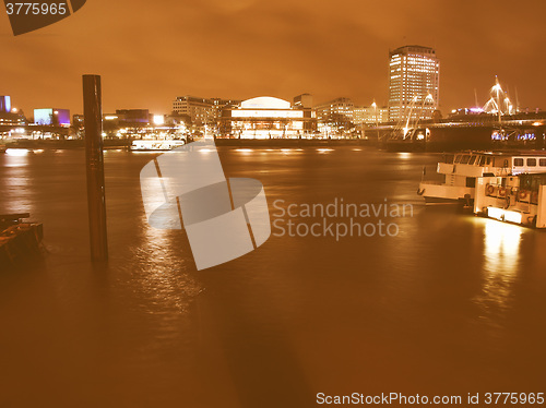 Image of South Bank, London vintage