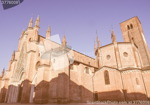Image of Chieri Cathedral, Italy vintage