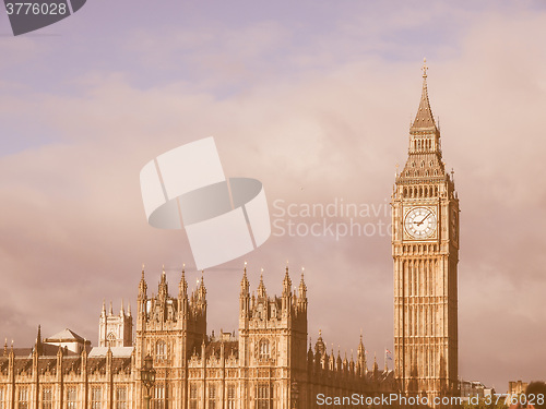Image of Big Ben London vintage