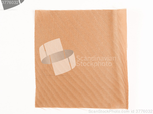 Image of  Brown fabric sample vintage
