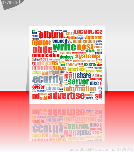 Image of Vector flyer, brochure, magazine cover design can be used for print and publishing.