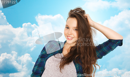 Image of happy smiling pretty teenage girl