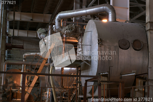 Image of Parts and details of an steam engine