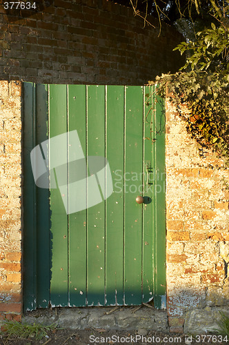 Image of Green door