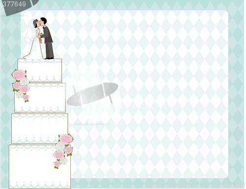 Image of Wedding Cake Invite