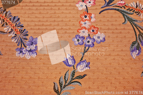 Image of Floral fabric