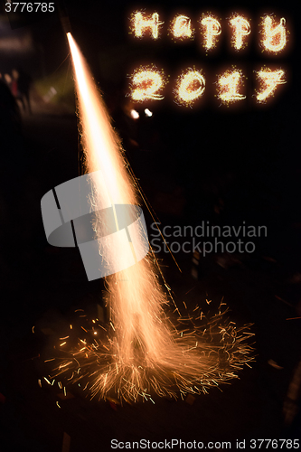 Image of Happy 2017 fireworks