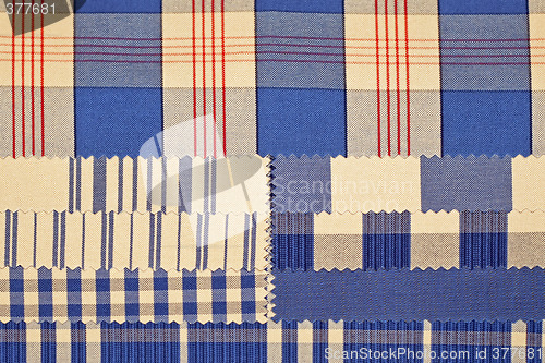 Image of Plaid blue