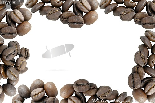 Image of coffee bean border