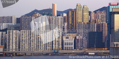 Image of Beautiful HongKong cityscape