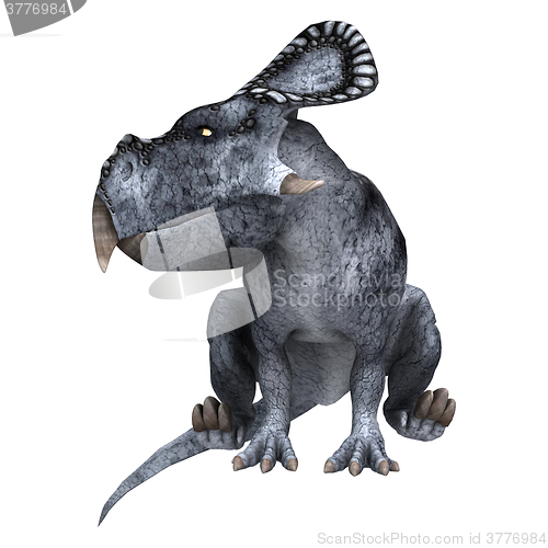 Image of Dinosaur Protoceratops on White