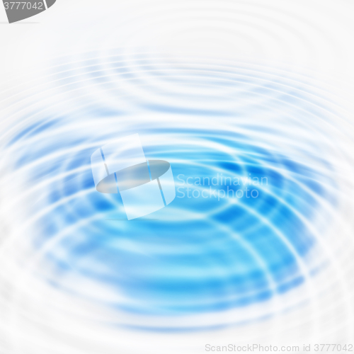 Image of Abstract concentric water ripples