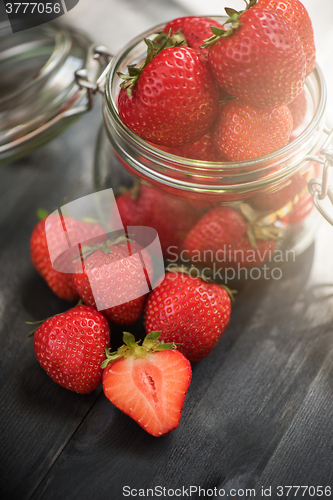 Image of Fresh ripe strawberry