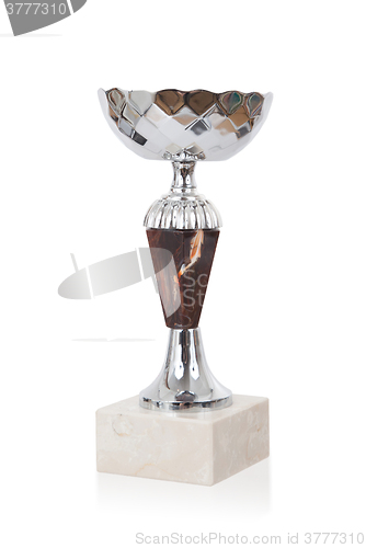 Image of Trophy cup isolated