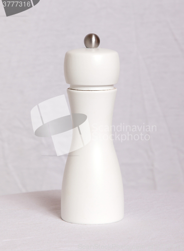 Image of White pepper mill 