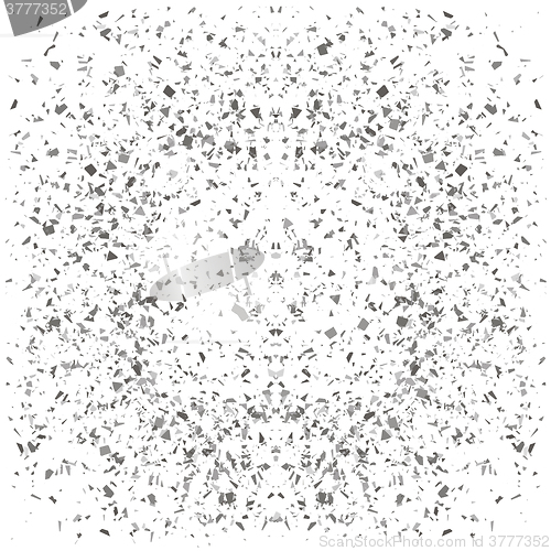 Image of Particles Background. Gray Confetti