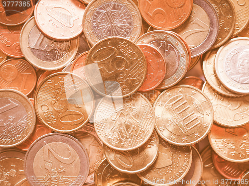 Image of  Euro coin vintage