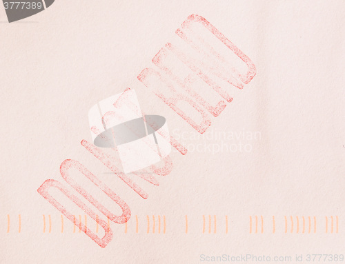 Image of  Letter envelope vintage