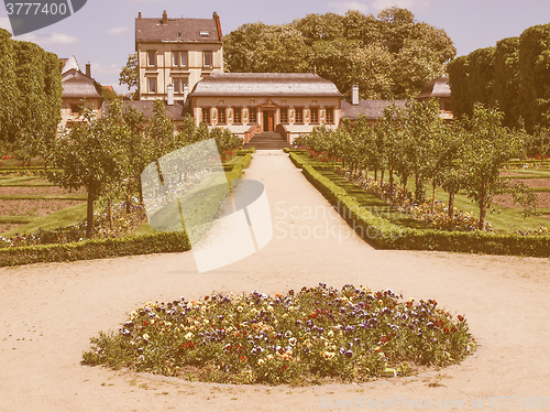 Image of Prince Georg Garden in Darmstadt vintage