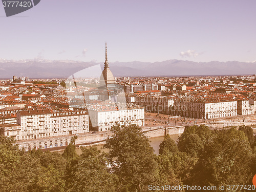 Image of Turin view vintage