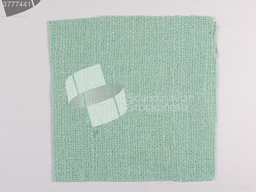 Image of Green fabric sample