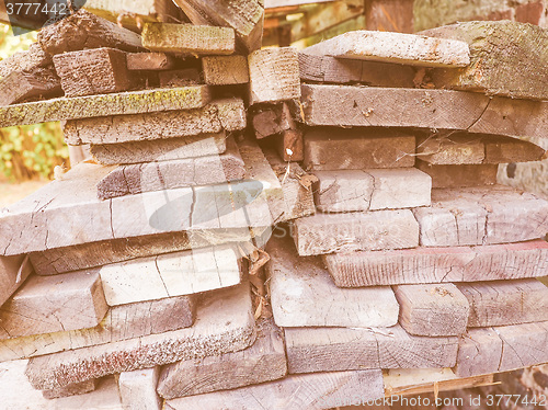 Image of  Wood plank vintage