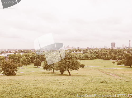 Image of Primrose Hill London vintage