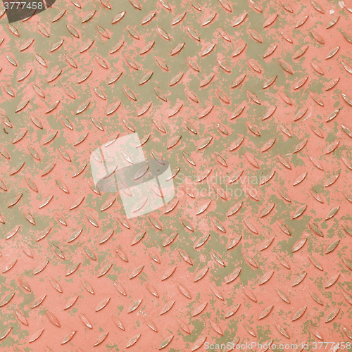 Image of Retro looking Diamond steel