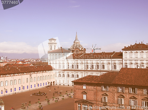 Image of Piazza Castello, Turin vintage