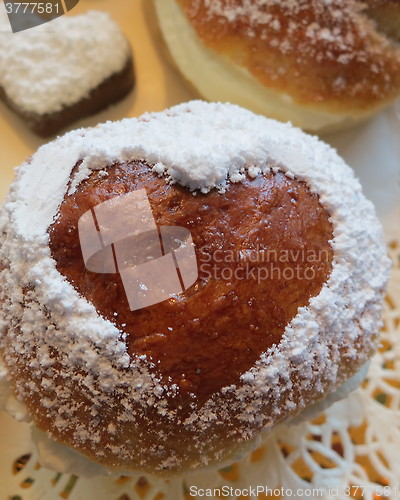 Image of Semla - bun with cream and almond paste