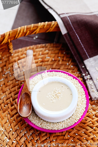 Image of homemade tahini