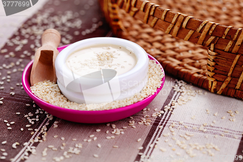 Image of homemade tahini