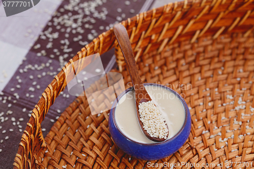 Image of homemade tahini