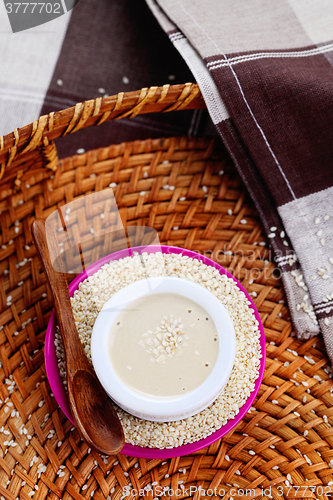 Image of homemade tahini