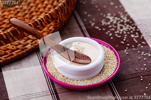 Image of homemade tahini