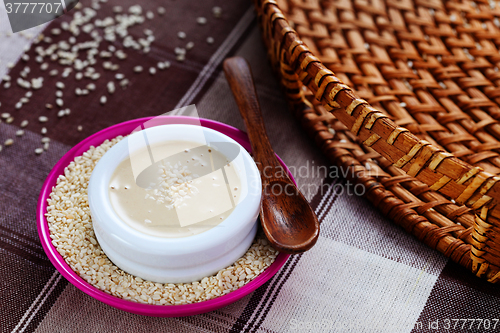 Image of homemade tahini