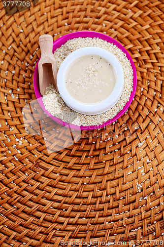 Image of homemade tahini