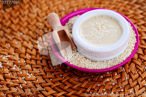 Image of homemade tahini