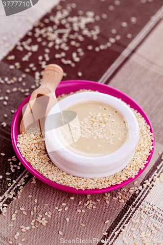 Image of homemade tahini
