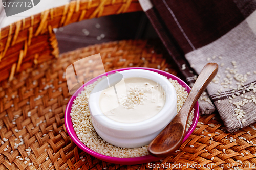 Image of homemade tahini