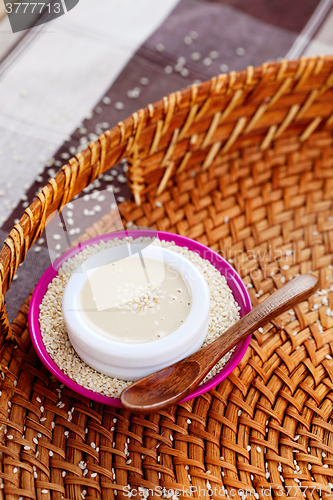 Image of homemade tahini