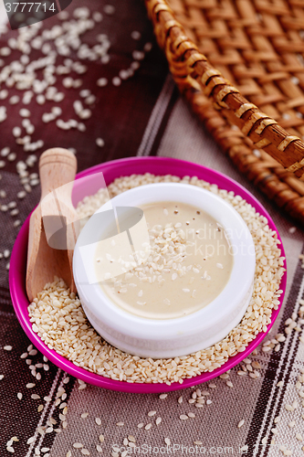 Image of homemade tahini