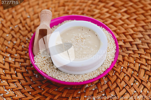 Image of homemade tahini