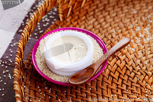 Image of homemade tahini