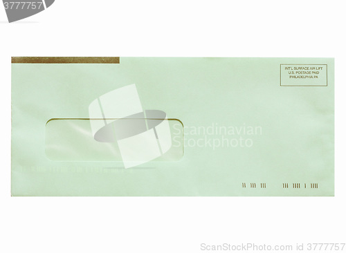 Image of  Letter envelope vintage