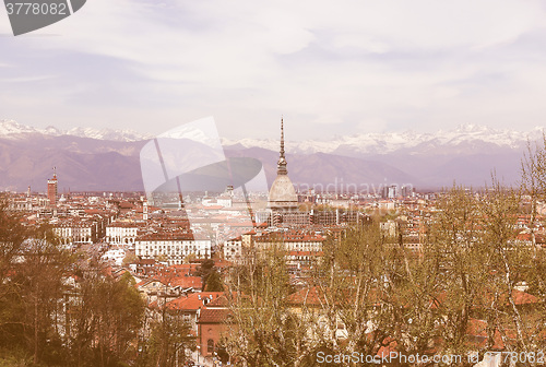 Image of Turin view vintage