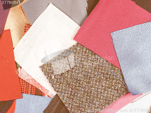 Image of  Fabric samples vintage