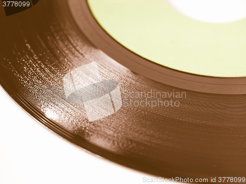 Image of  Vinyl record vintage